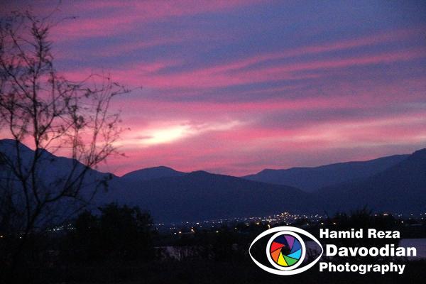 Sunrise in Golestan stank Golestan Province
