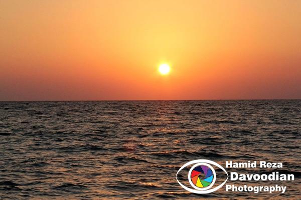 Sunrise in Kish Island