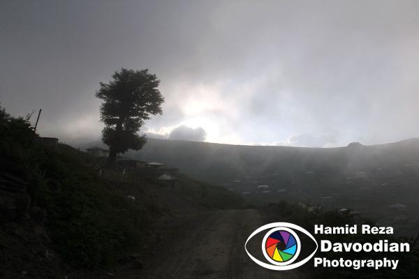 Sunset in Matash Village